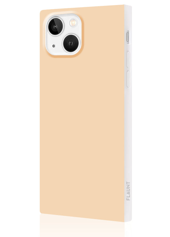 Nude Almond SQUARE iPhone Case