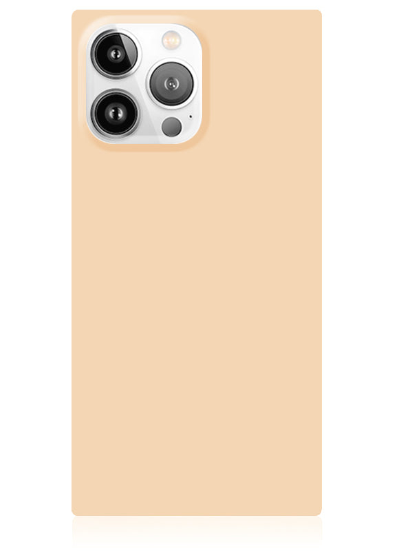 Nude Almond SQUARE iPhone Case