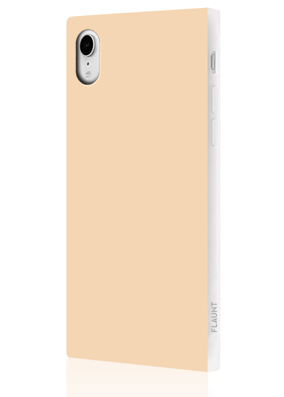 Nude Almond SQUARE iPhone Case