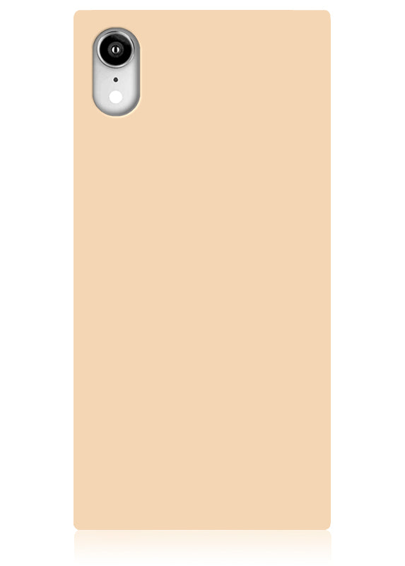 Nude Almond SQUARE iPhone Case