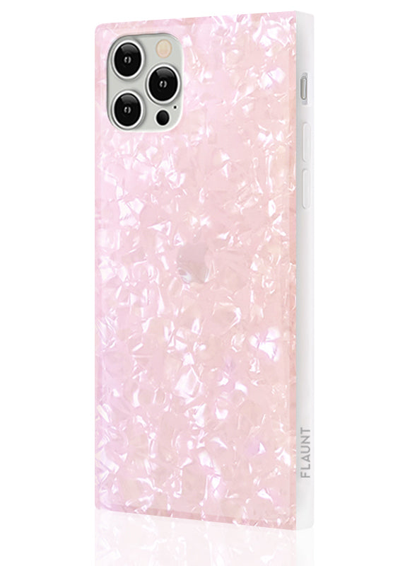 Blush Pearl SQUARE iPhone Case