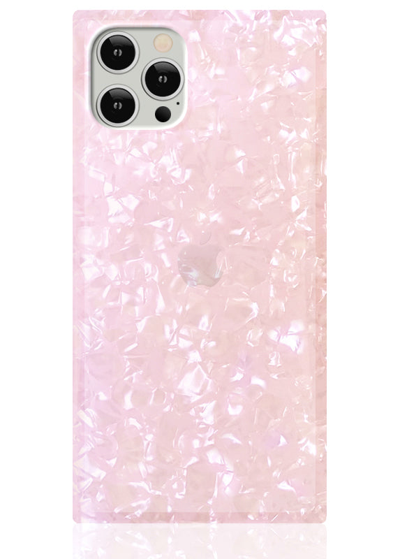 Blush Pearl SQUARE iPhone Case