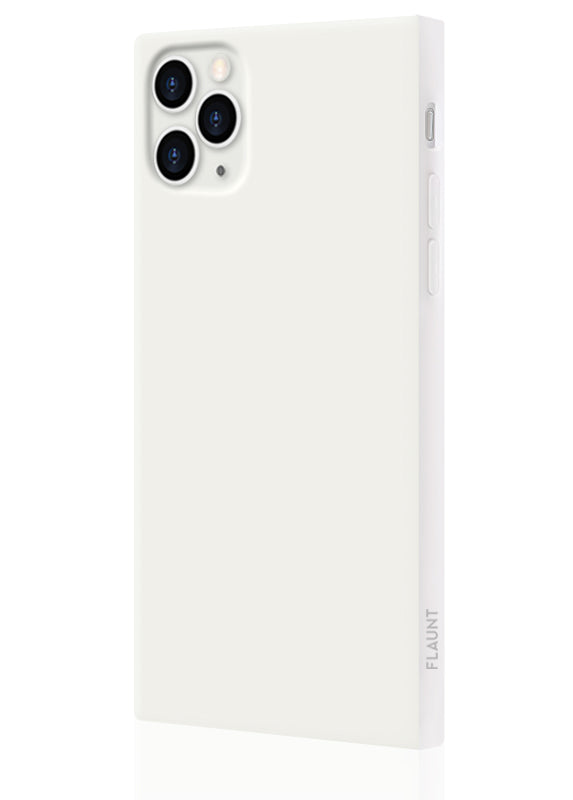 White SQUARE iPhone Case