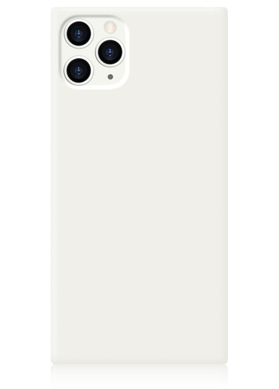 White SQUARE iPhone Case