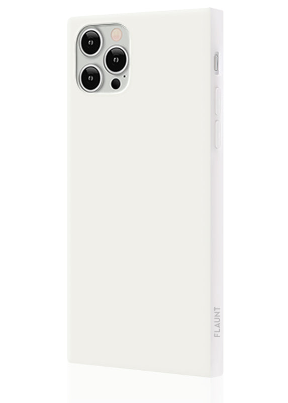 White SQUARE iPhone Case