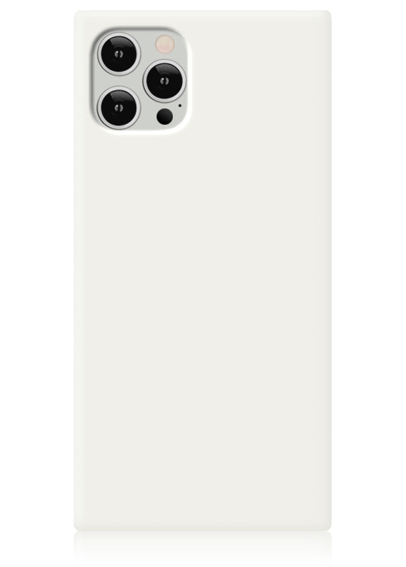 White SQUARE iPhone Case