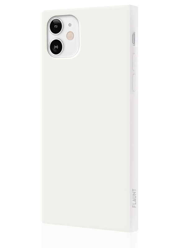 White SQUARE iPhone Case