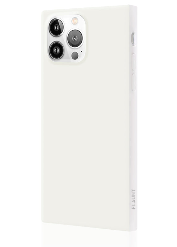 White SQUARE iPhone Case