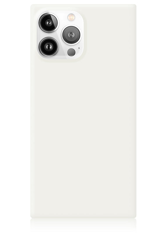 White SQUARE iPhone Case