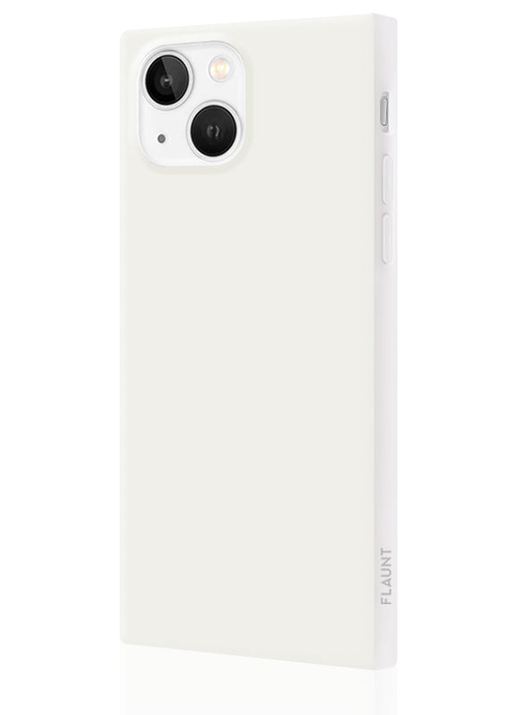 White SQUARE iPhone Case