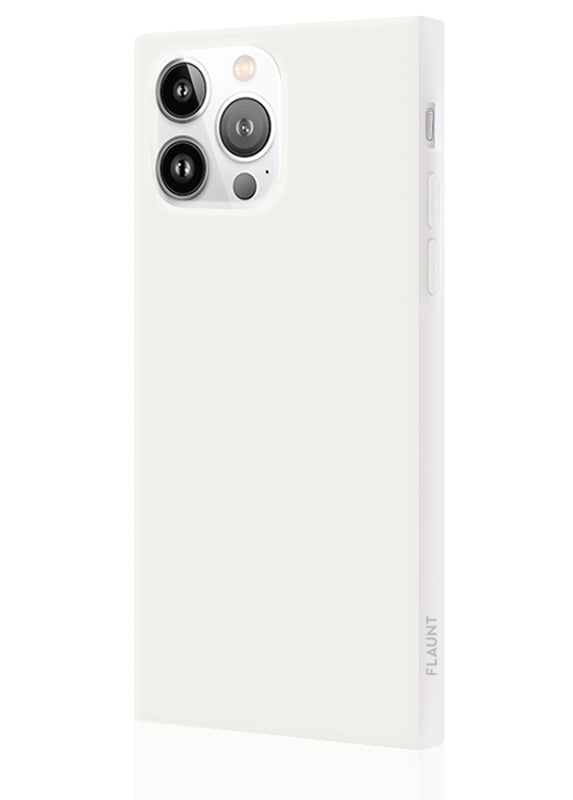 White SQUARE iPhone Case