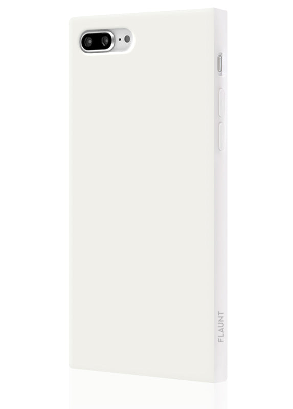 White SQUARE iPhone Case