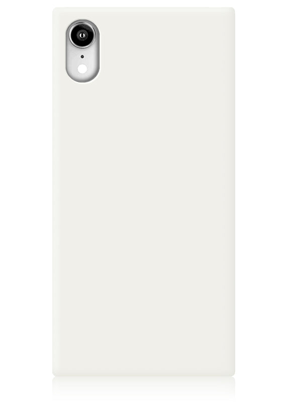 White SQUARE iPhone Case