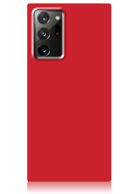 Red SQUARE Galaxy Case