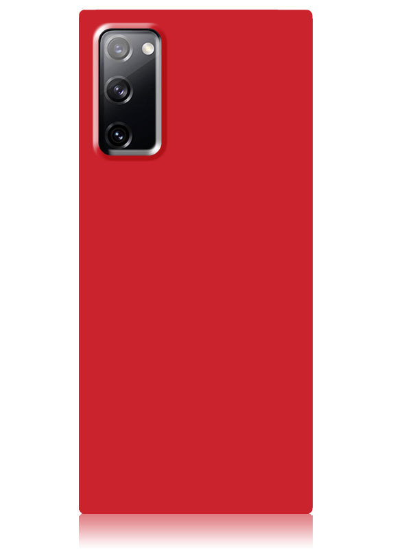 Red SQUARE Galaxy Case