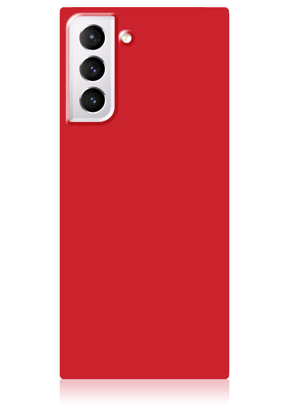 Red SQUARE Galaxy Case