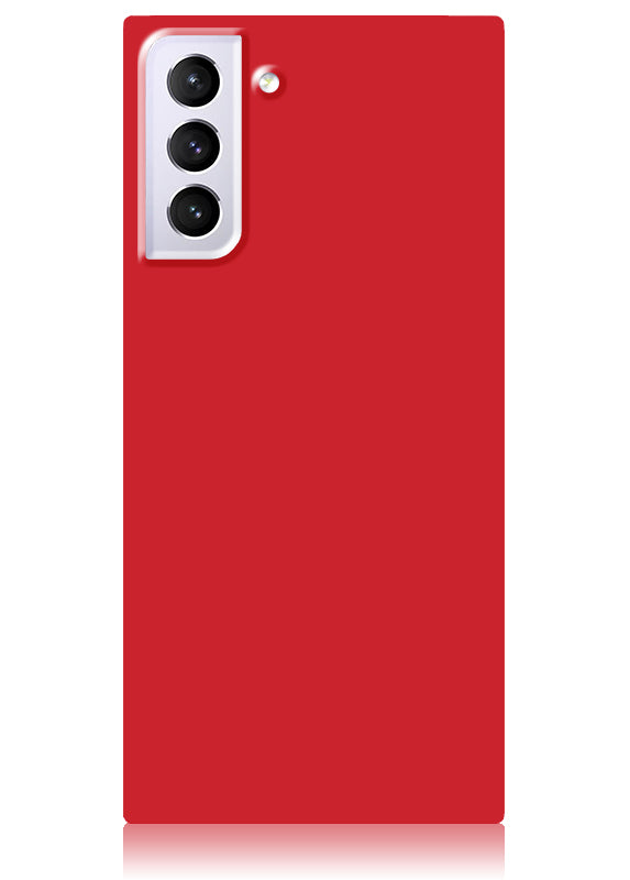 Red SQUARE Galaxy Case