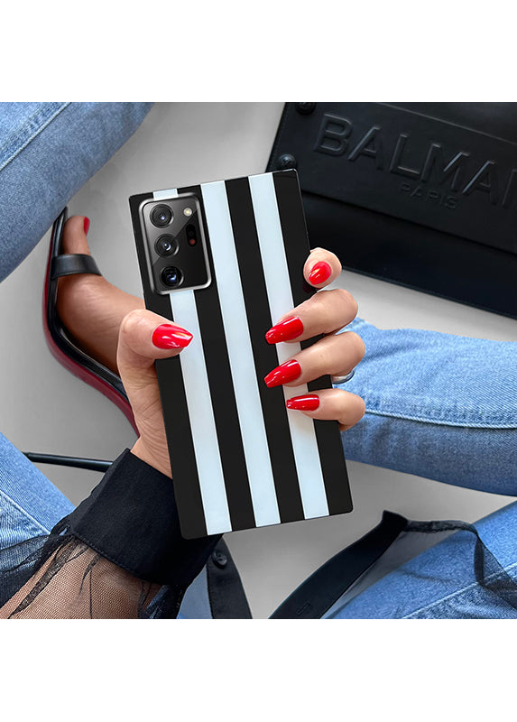 Striped SQUARE Galaxy Case