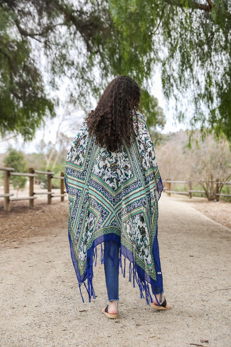 Bohemian Tassel Kimono