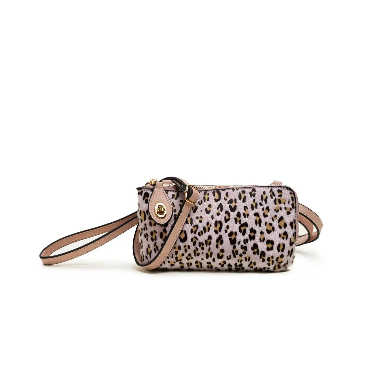 Kendall | Twist Lock Crossbody Wristlet