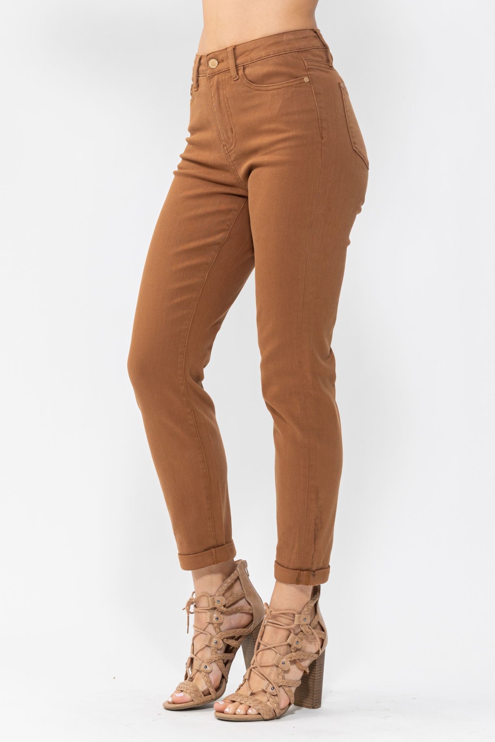 Judy Blue | Camel Slim Fit Jeans