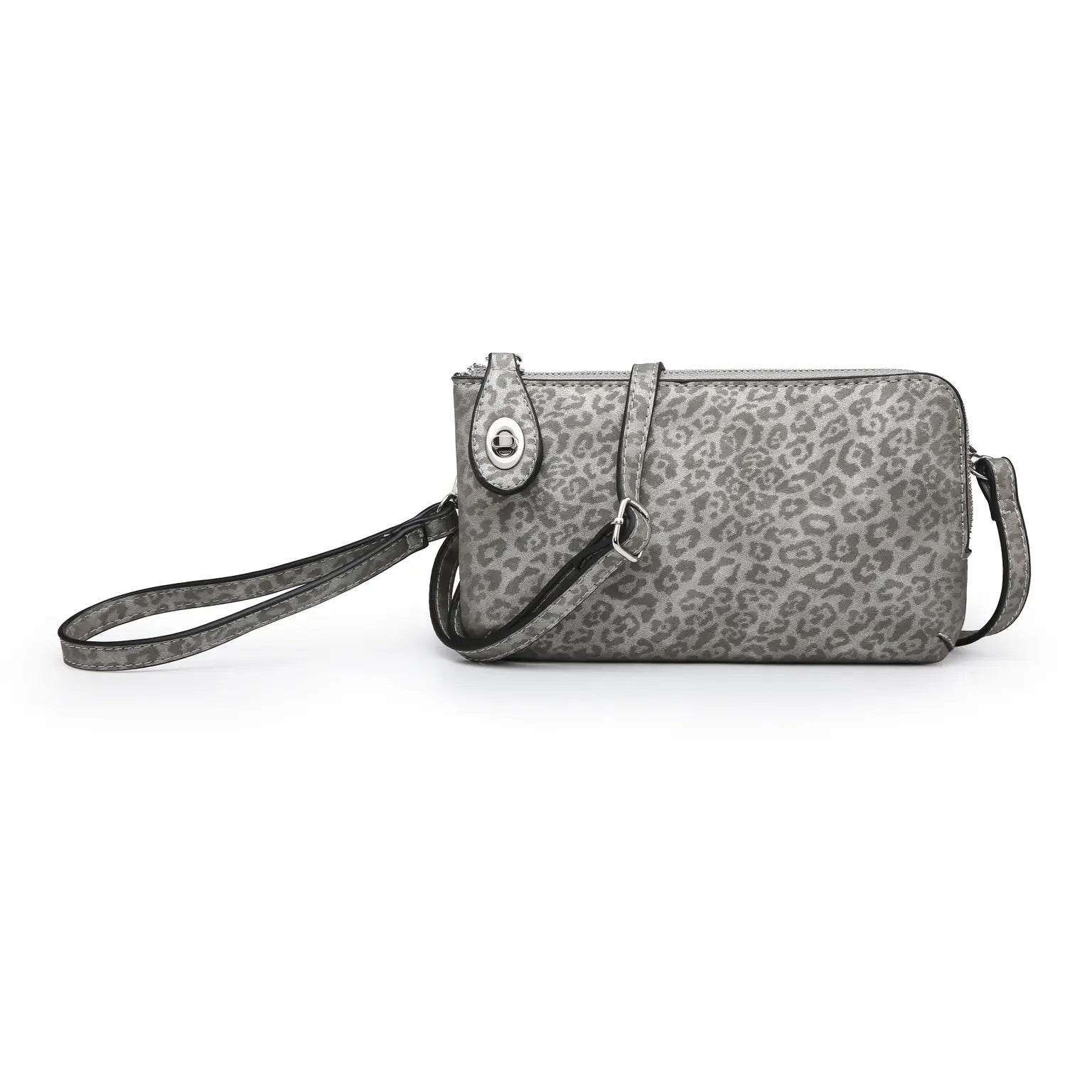 Kendall | Twist Lock Crossbody Wristlet