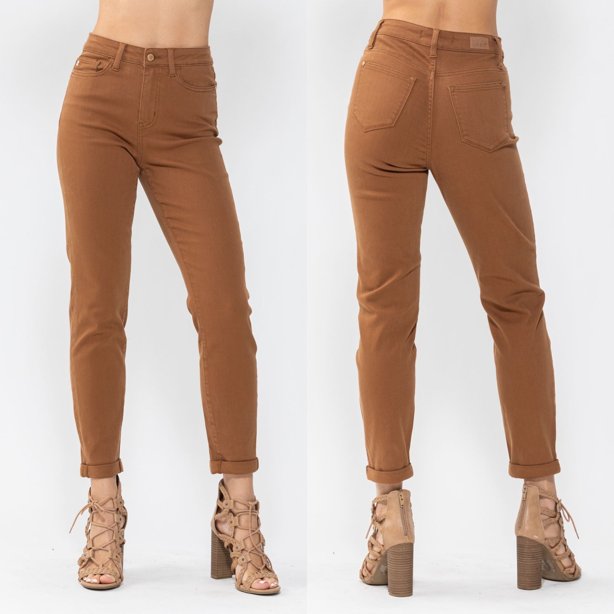 Judy Blue | Camel Slim Fit Jeans