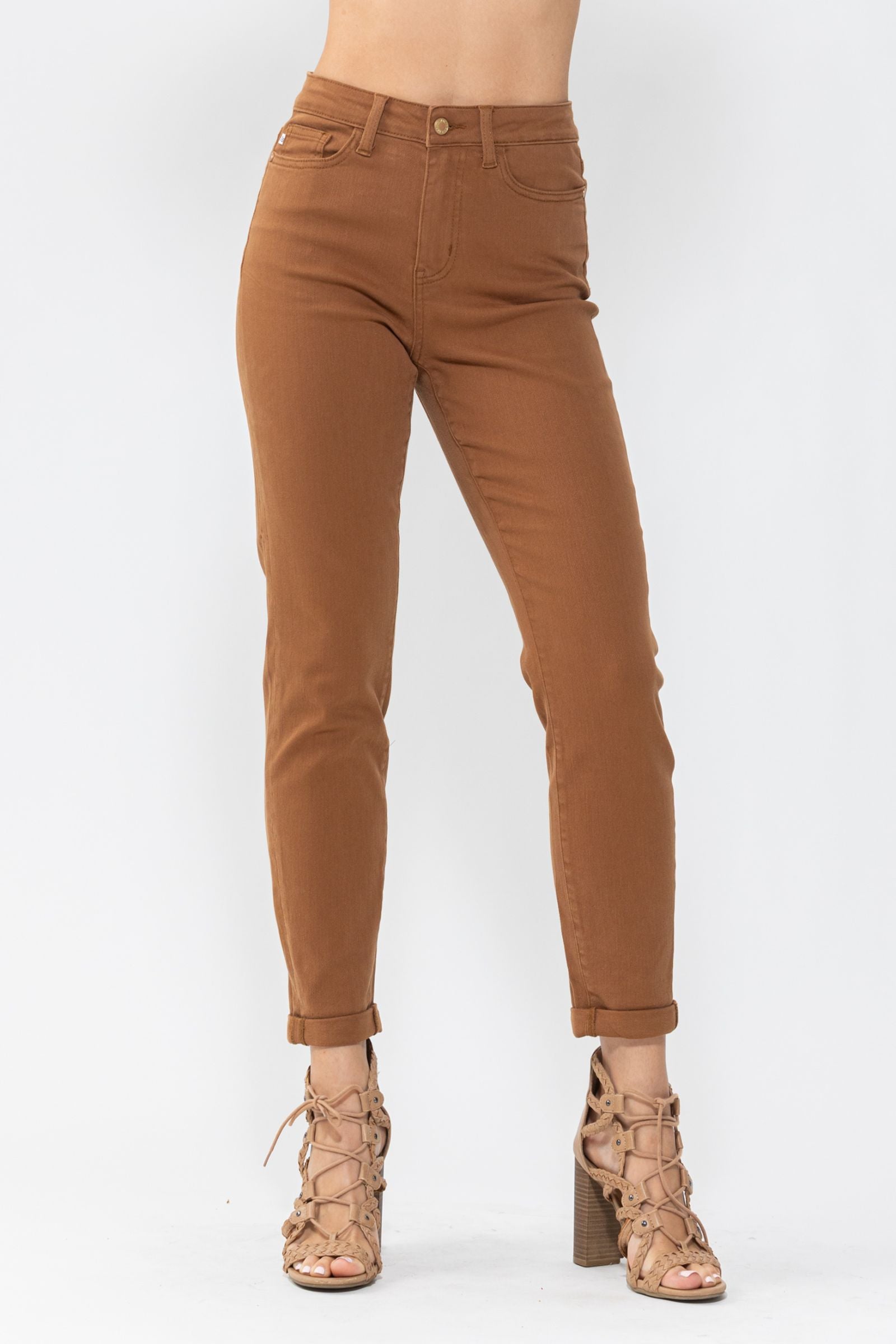 Judy Blue | Camel Slim Fit Jeans