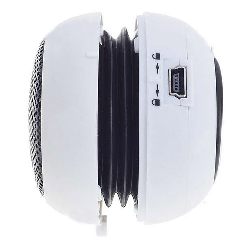 Wired Speaker Portable Audio Multimedia Rechargeable White