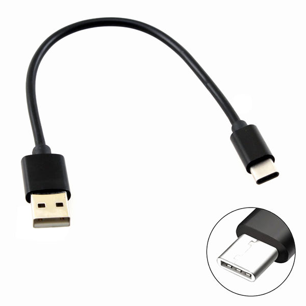 USB Cable Short Type-C Charger Cord Power