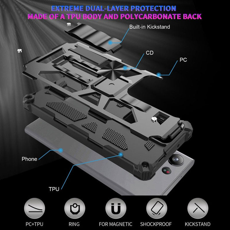 Hybrid Case Cover Kickstand Armor Drop-Proof Defender Protective - ONY95