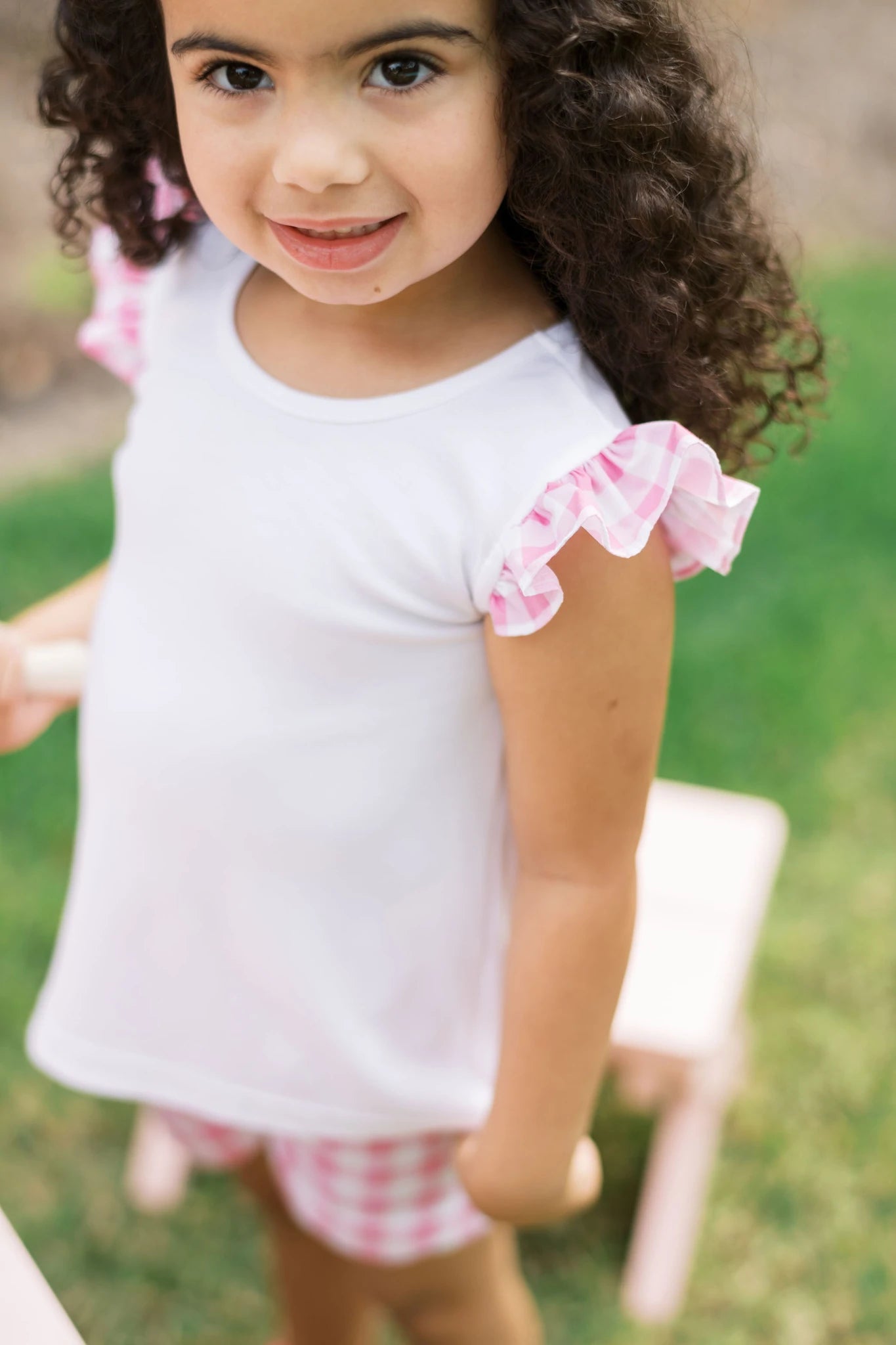 Pink Buffalo Angel Short Set