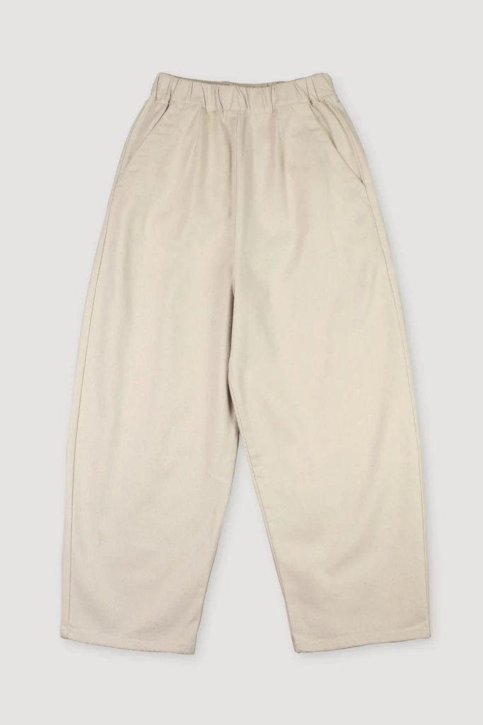 Barrel Pant - Cream