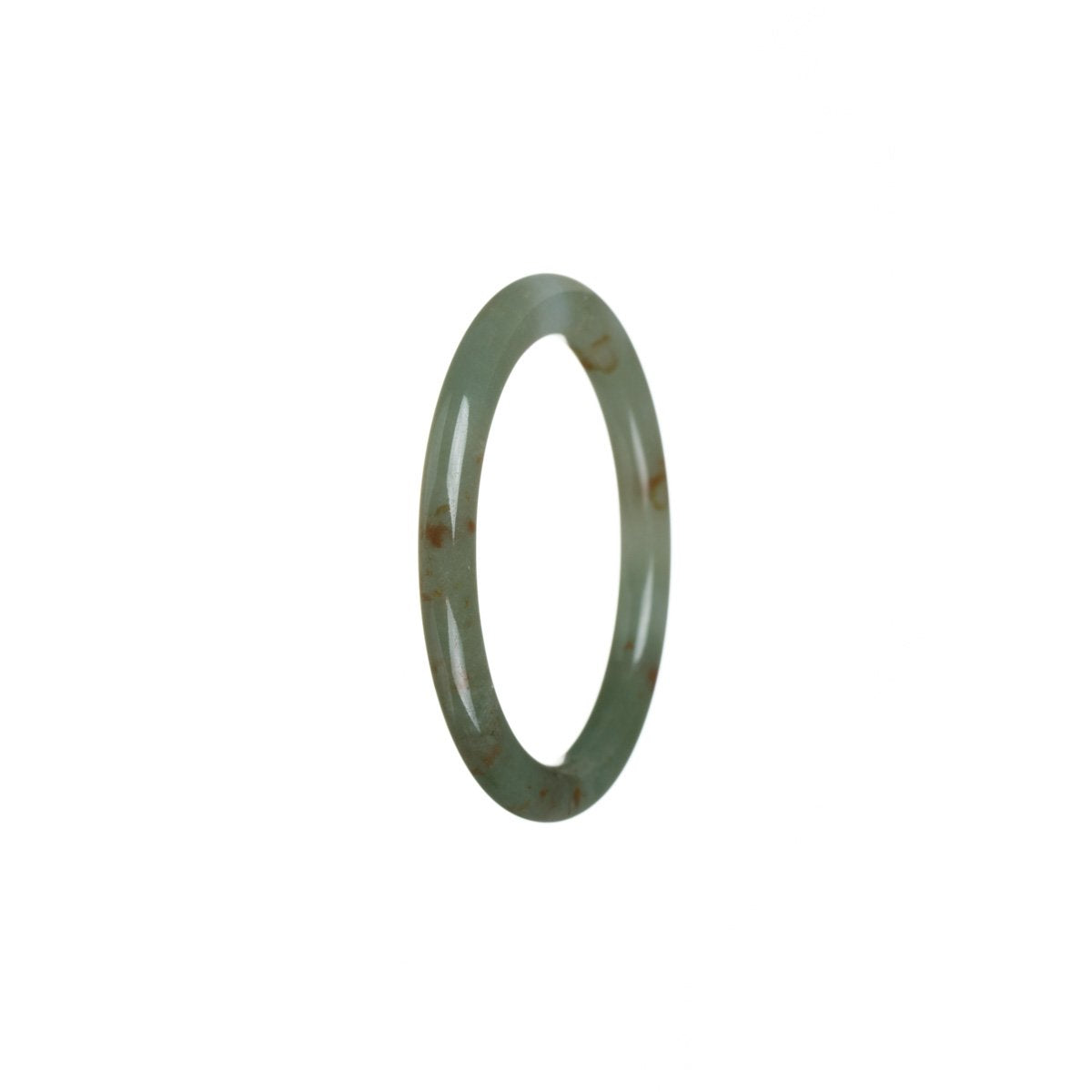 Genuine Natural Green Jadeite Jade Bangle Bracelet - Child Child