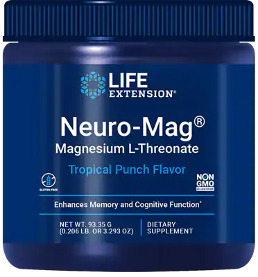 Life Extension Neuro-Mag? Magnesium L-Threonate (Tropical Punch)