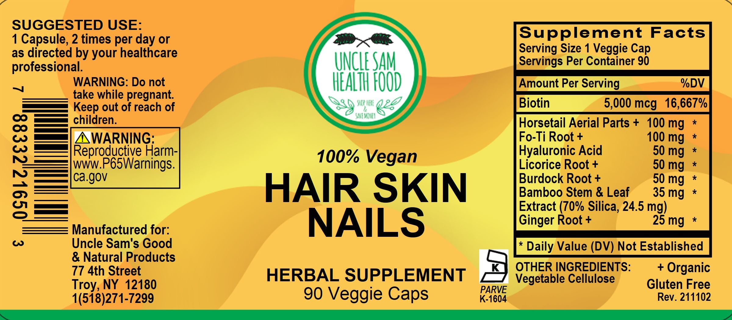 Hair Skin Nails Capsules