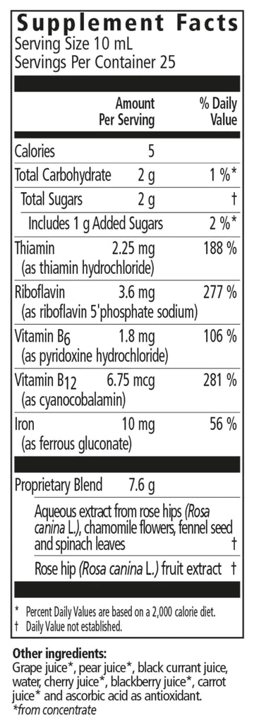 Floradix? Iron + Herbs Liquid Herbal Supplement