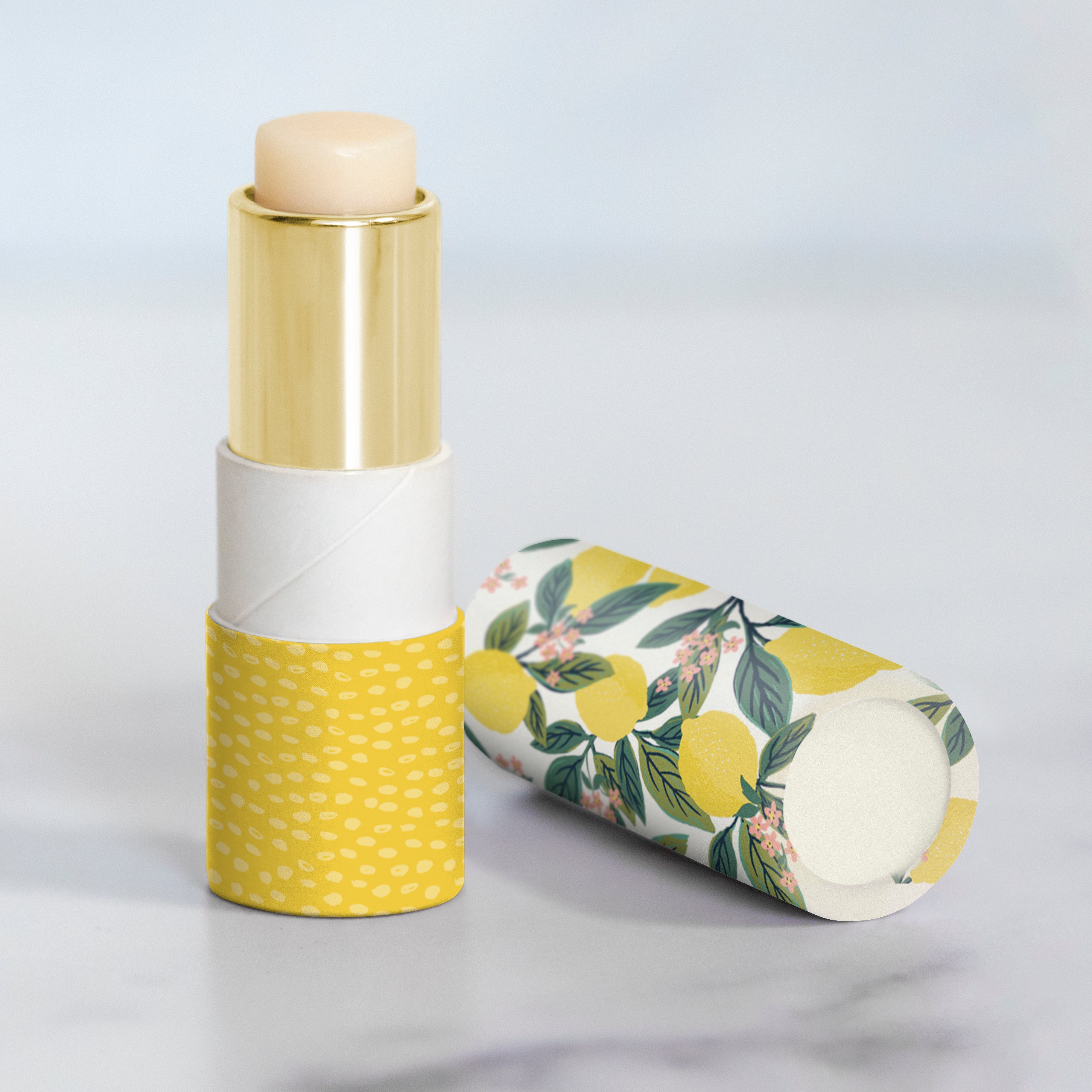 Lemon Tree Lip Balm & Hand Lotion Set