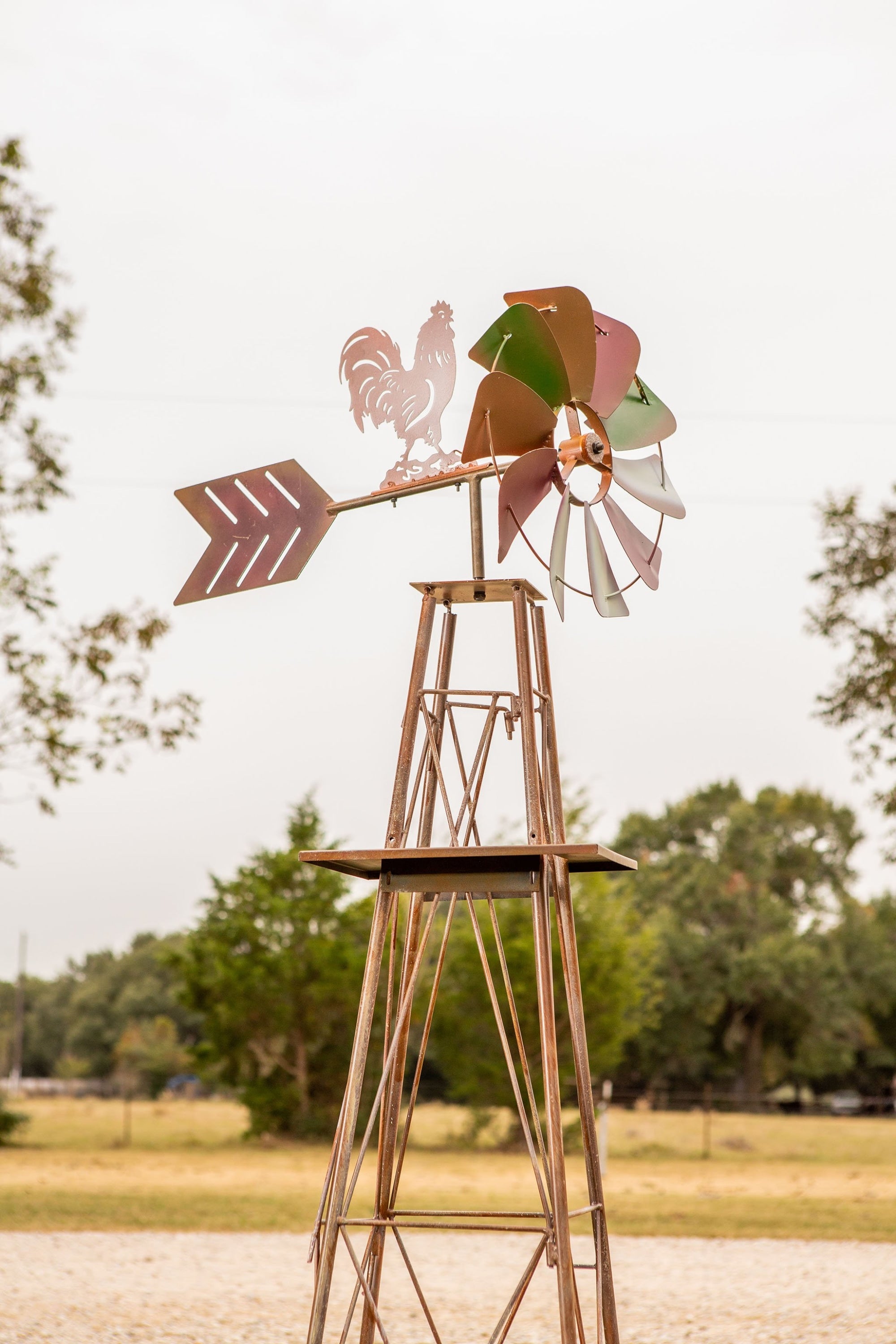 6 ft. Easy Fold Metal Windmill - For Pickup ONLY