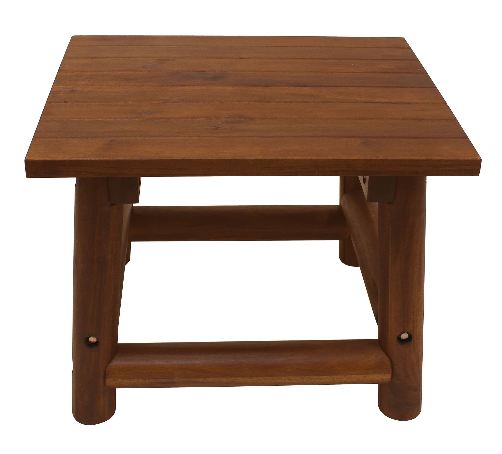 Amber-Log End Table