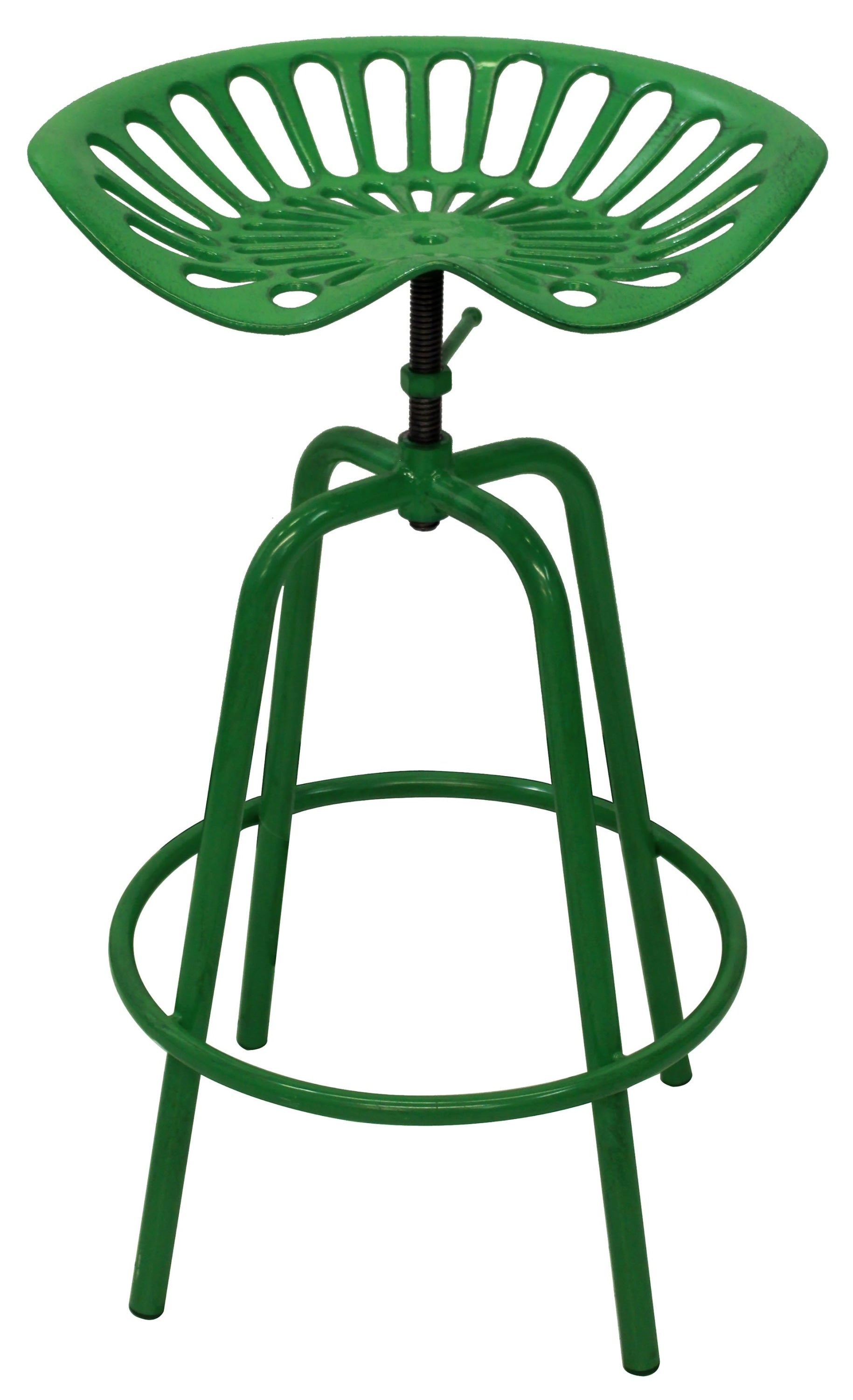 Green Tractor Seat Swivel Stool