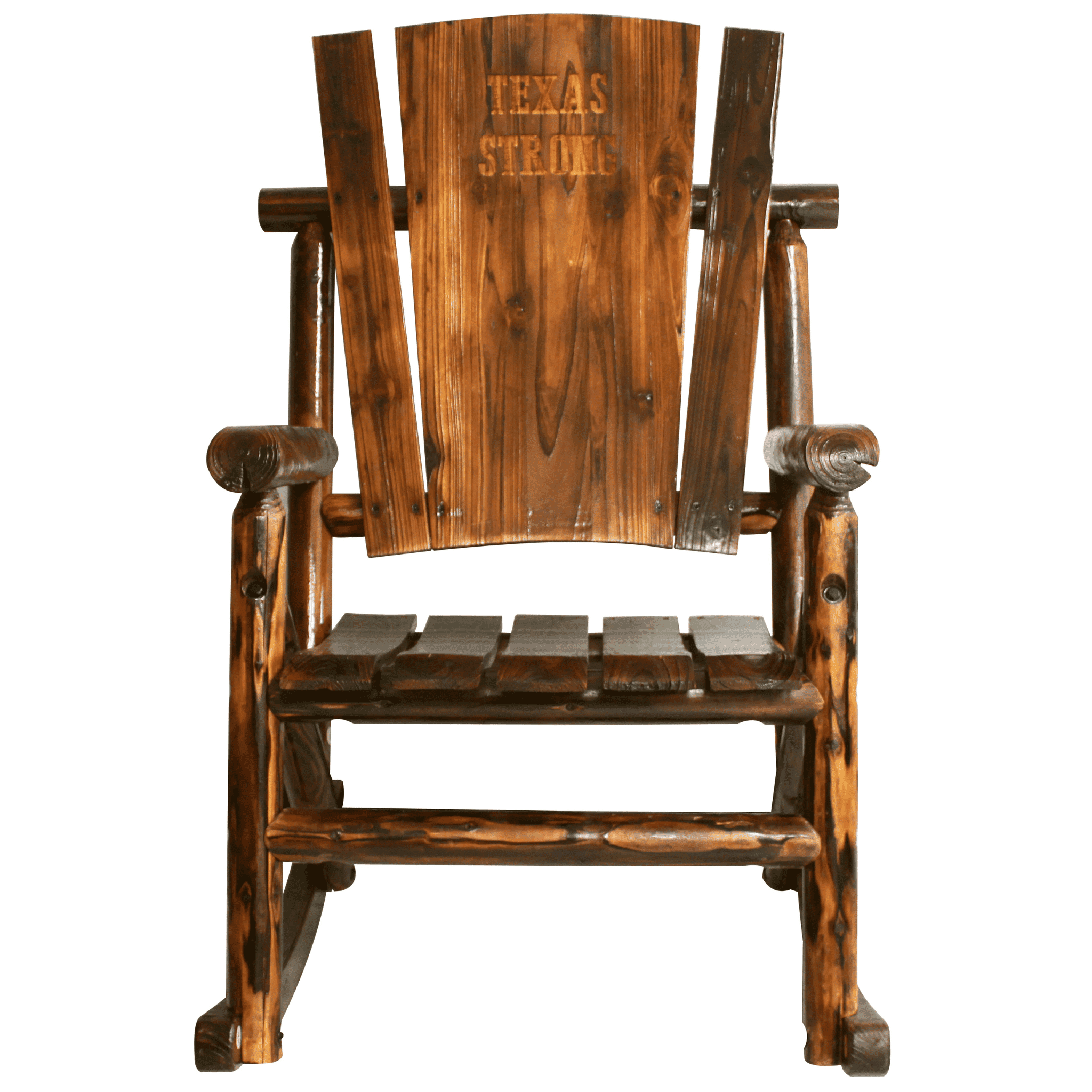 Personalized Char-Log Rocker