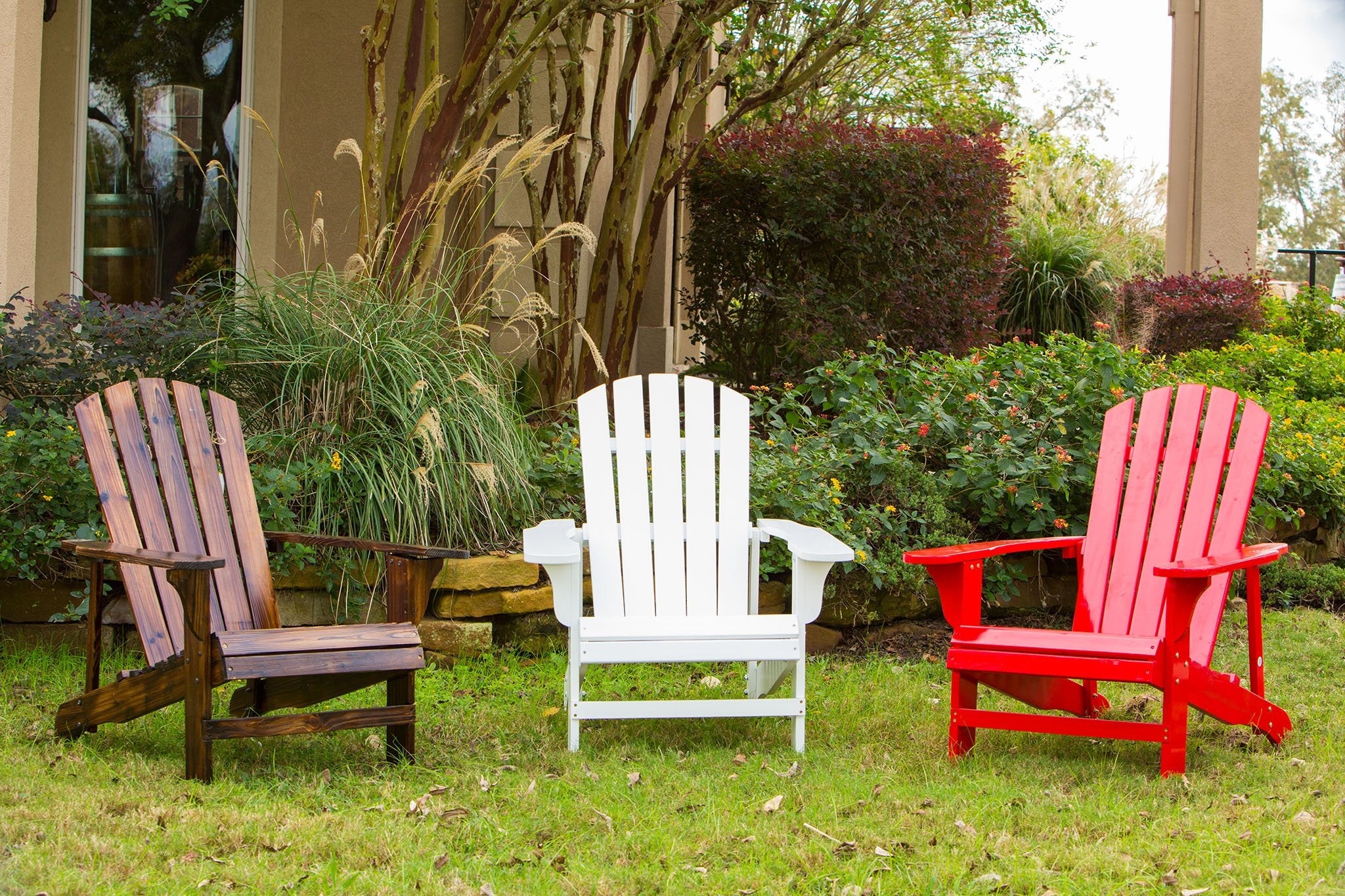 White Adirondack Chair