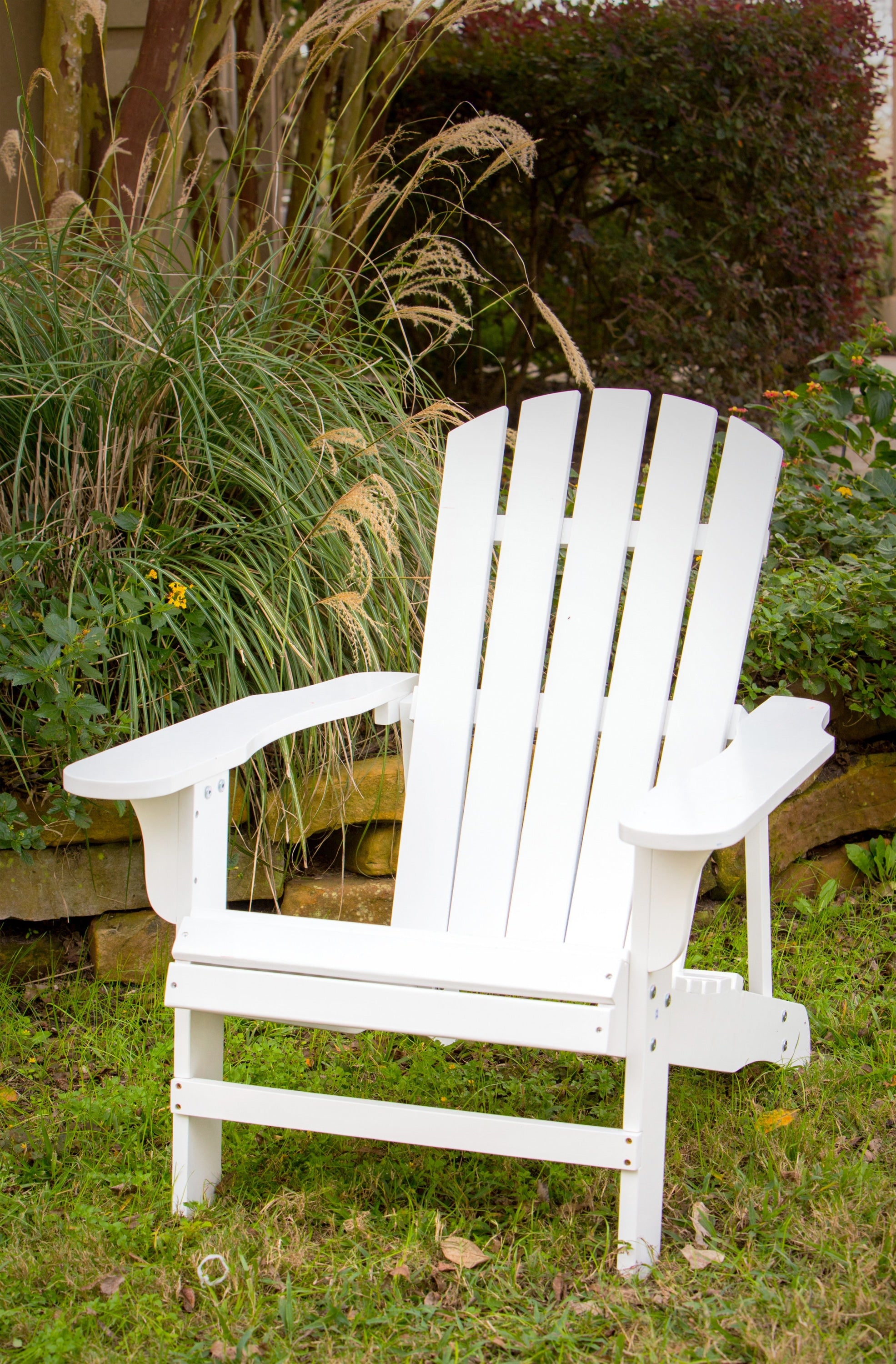 White Adirondack Chair