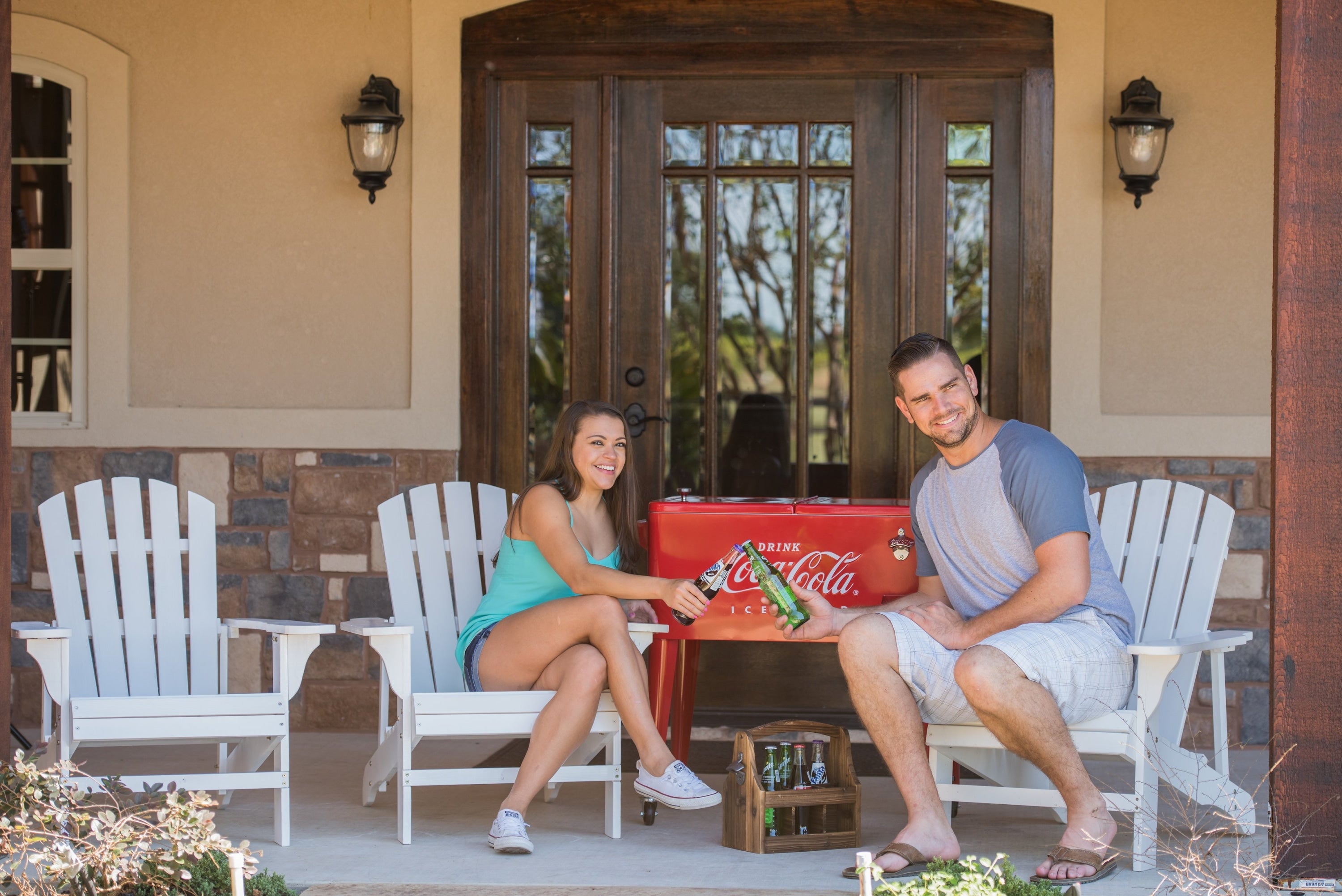 White Adirondack Chair