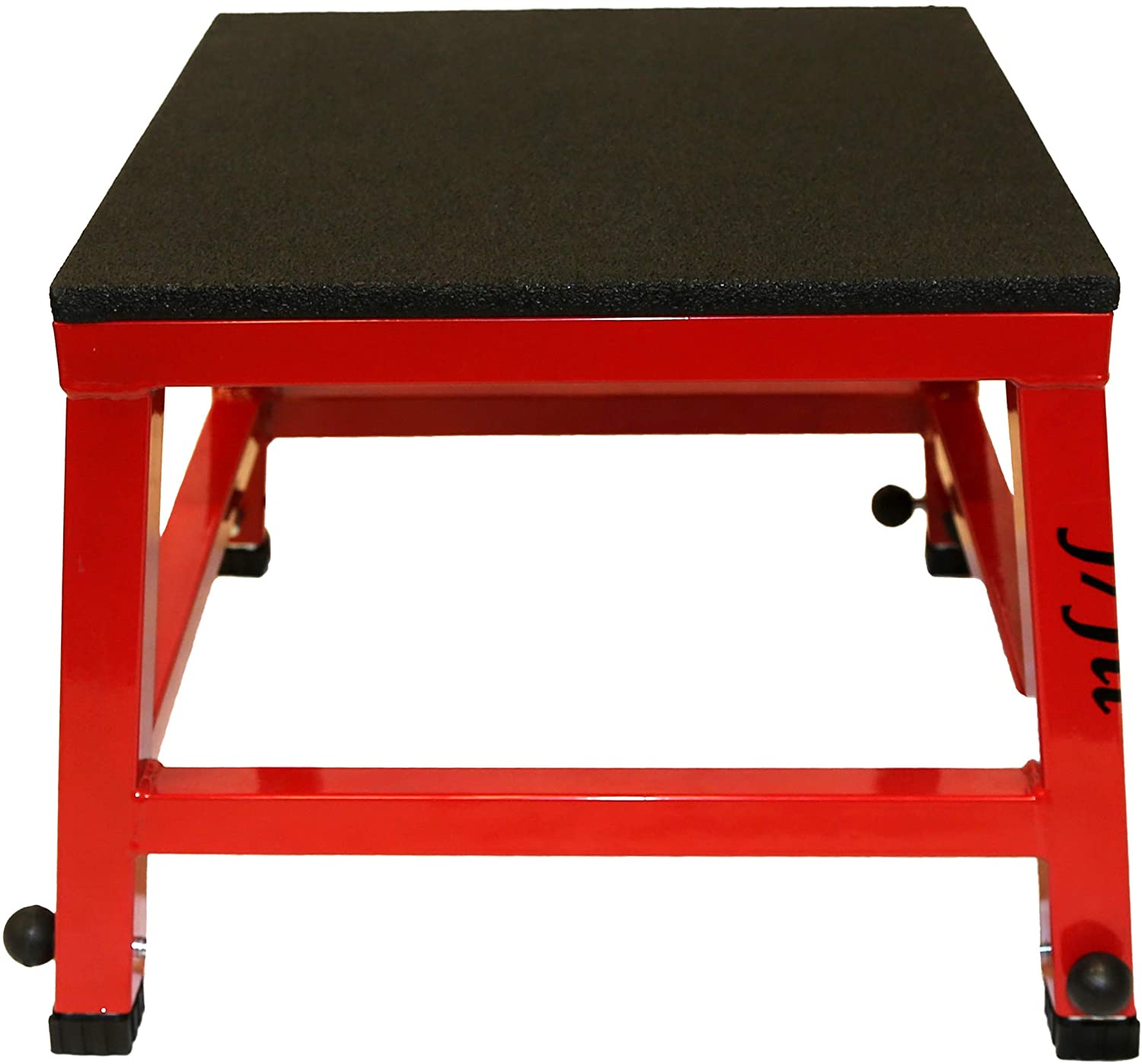 High Quality Plyometric Adjustable Jump Box - Red/Black