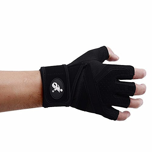 Workout Gloves, Light Microfiber & Anti-Slip Silica Gel Grip Gloves for Crossfit