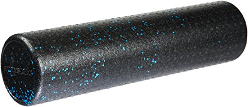 High-Density Round Foam Roller, Black and Speckled Colors to relax your muscles