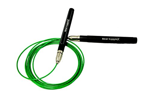 Aluminum speed jump rope with lightweight cable great for Crossfit Double Unders