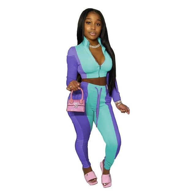 Sweatsuit Women Set Plus Size Autumn Casual Tracksuit